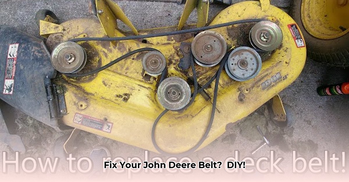 john-deere-lawn-tractor-belt-replacement